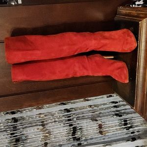 Louise et Cie Red Suede Boots